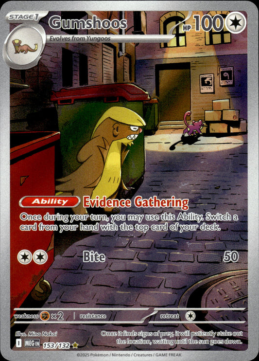 Gumshoos - Mega Evolution 153/132 - Pokemon