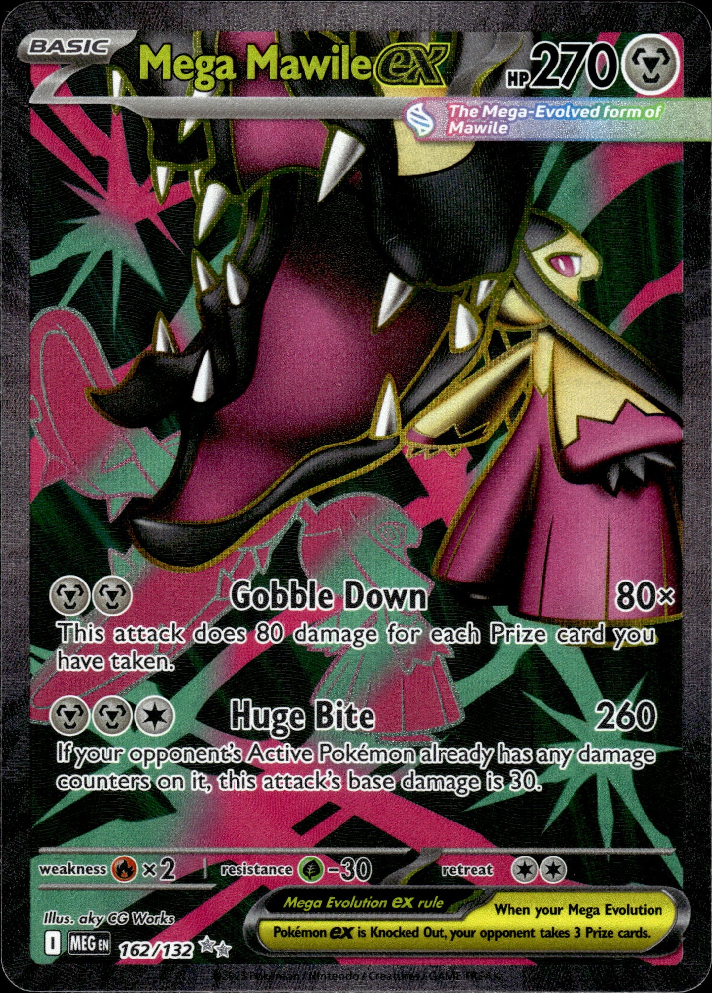 Mega Mawile ex - Mega Evolution 162/132 - Pokemon