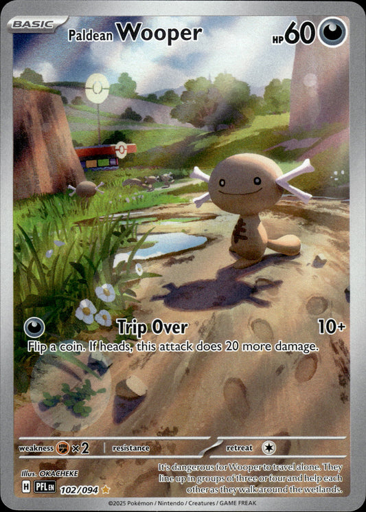 Paldean Wooper - Phantasmal Flames 102/094 - Pokemon