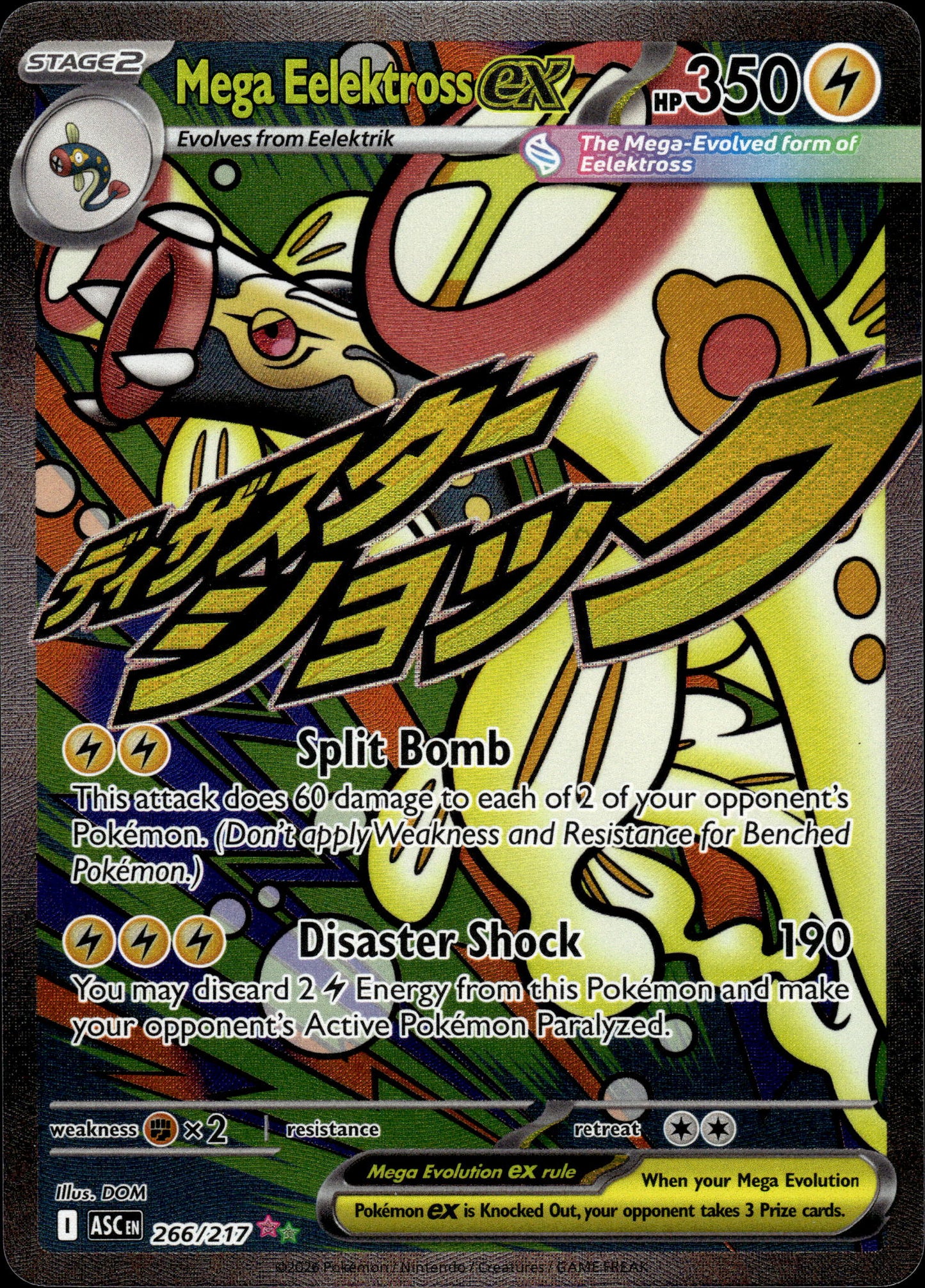 Mega Eelektross ex - Ascended Heroes 266/217 - Pokemon