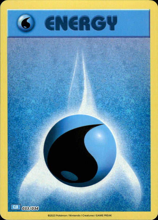 Water Energy - Classic Collection CLB 033/034 - Pokemon