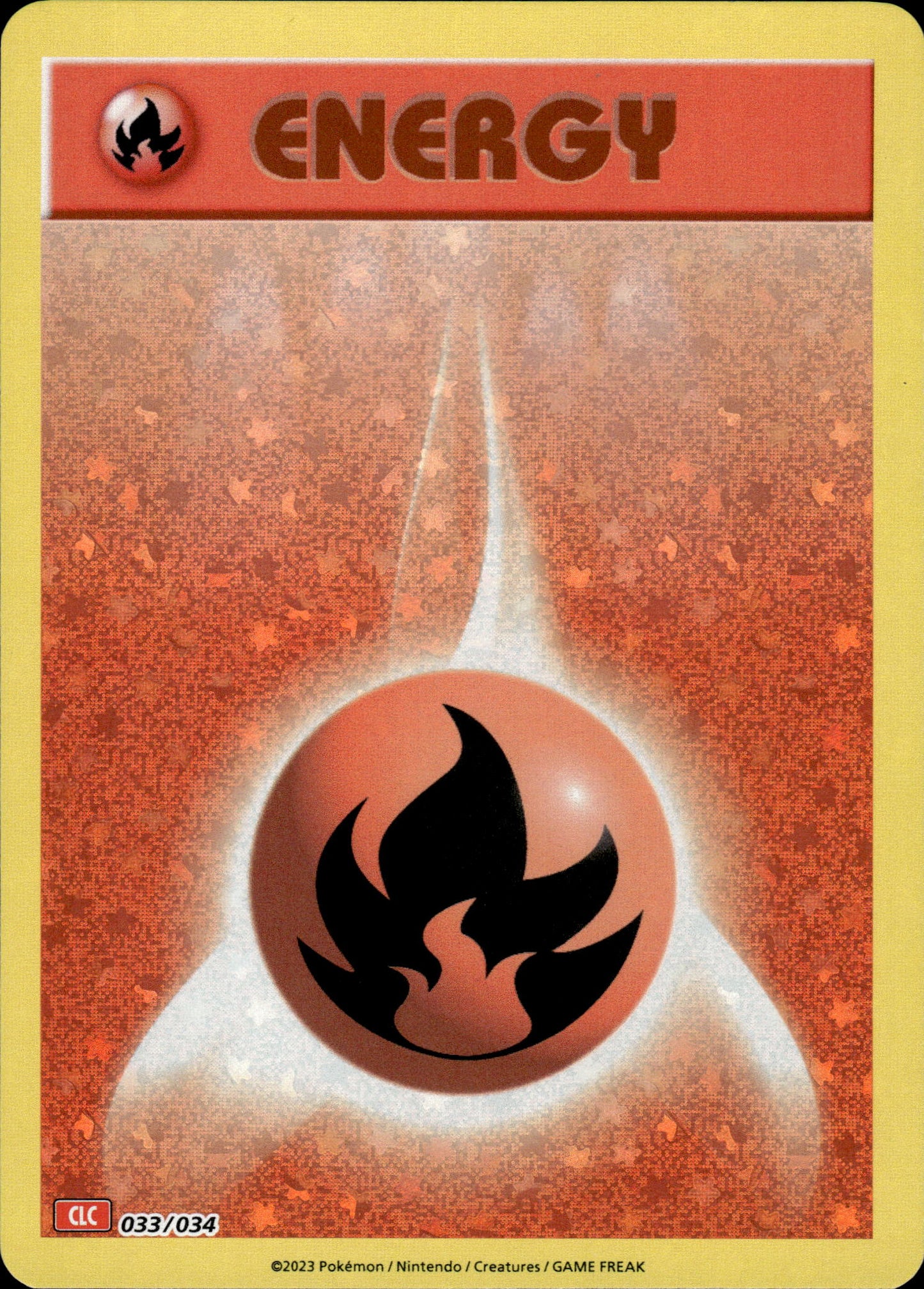 Fire Energy - Classic Collection CLC 033/034 - Pokemon