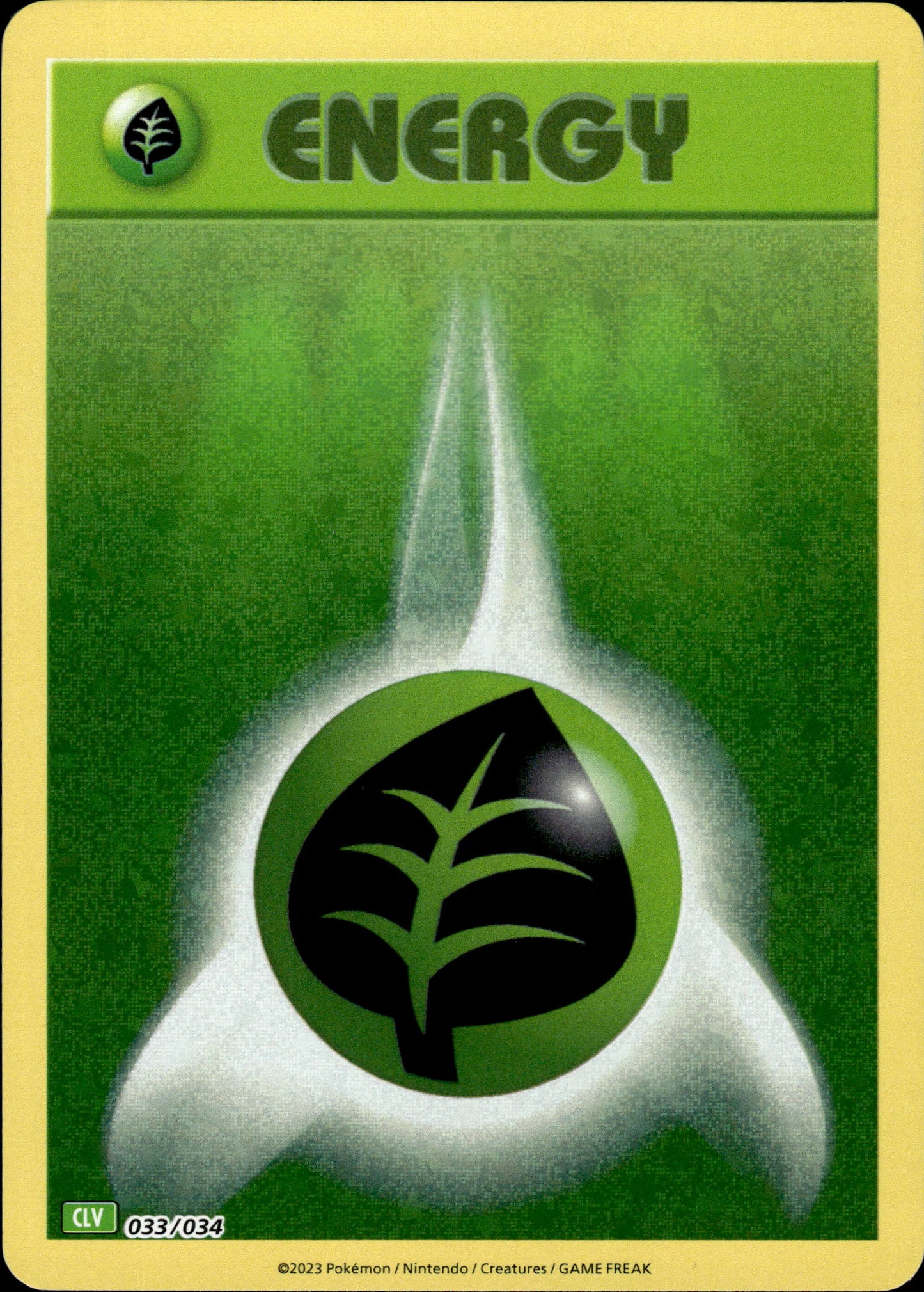 Grass Energy - Classic Collection CLV 033/034 - Pokemon