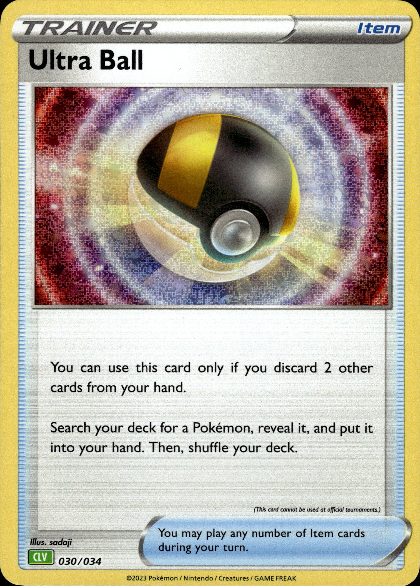 Ultra Ball - Classic Collection CLV 030/034 - Pokemon