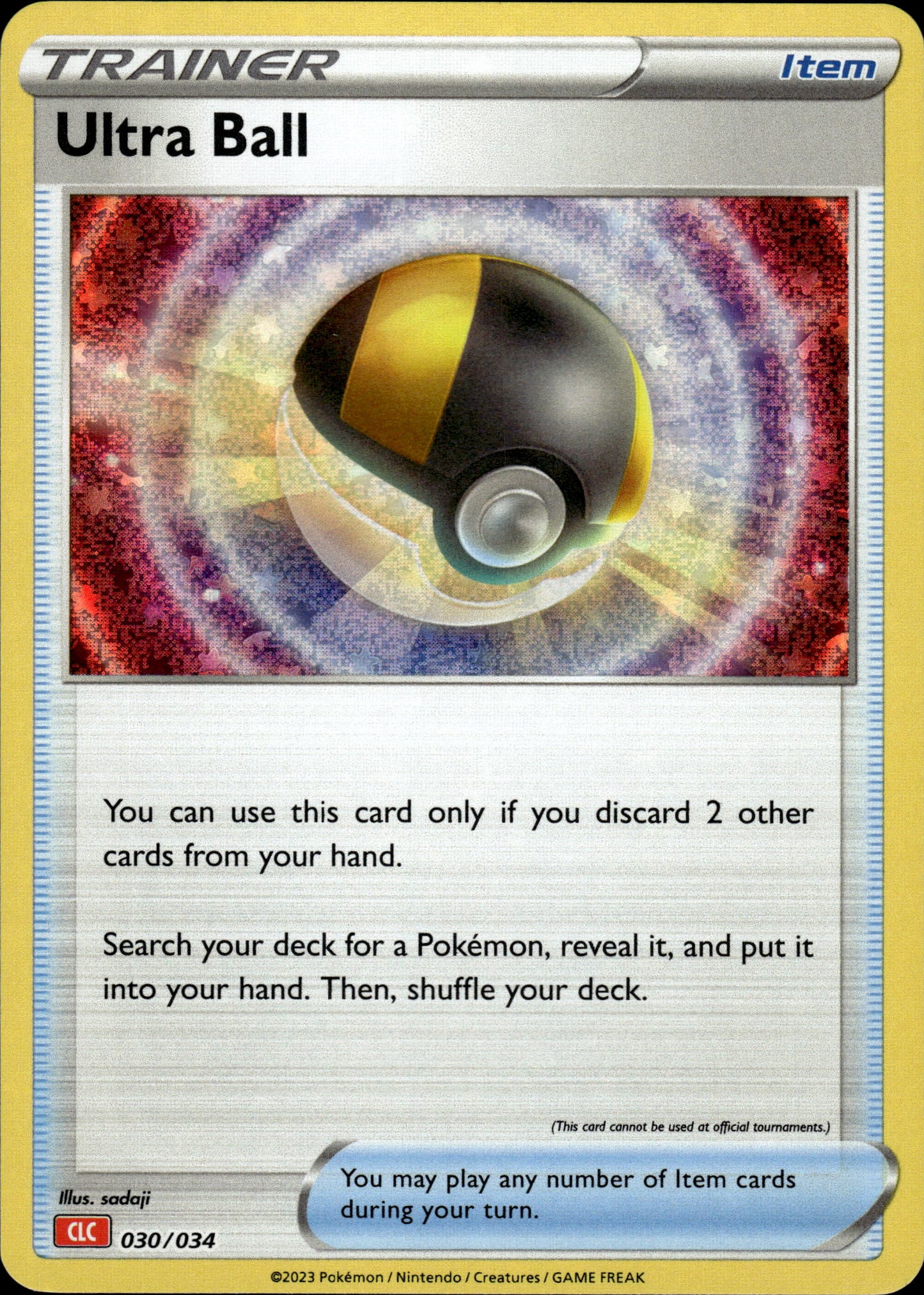 Ultra Ball - Classic Collection CLC 030/034 - Pokemon