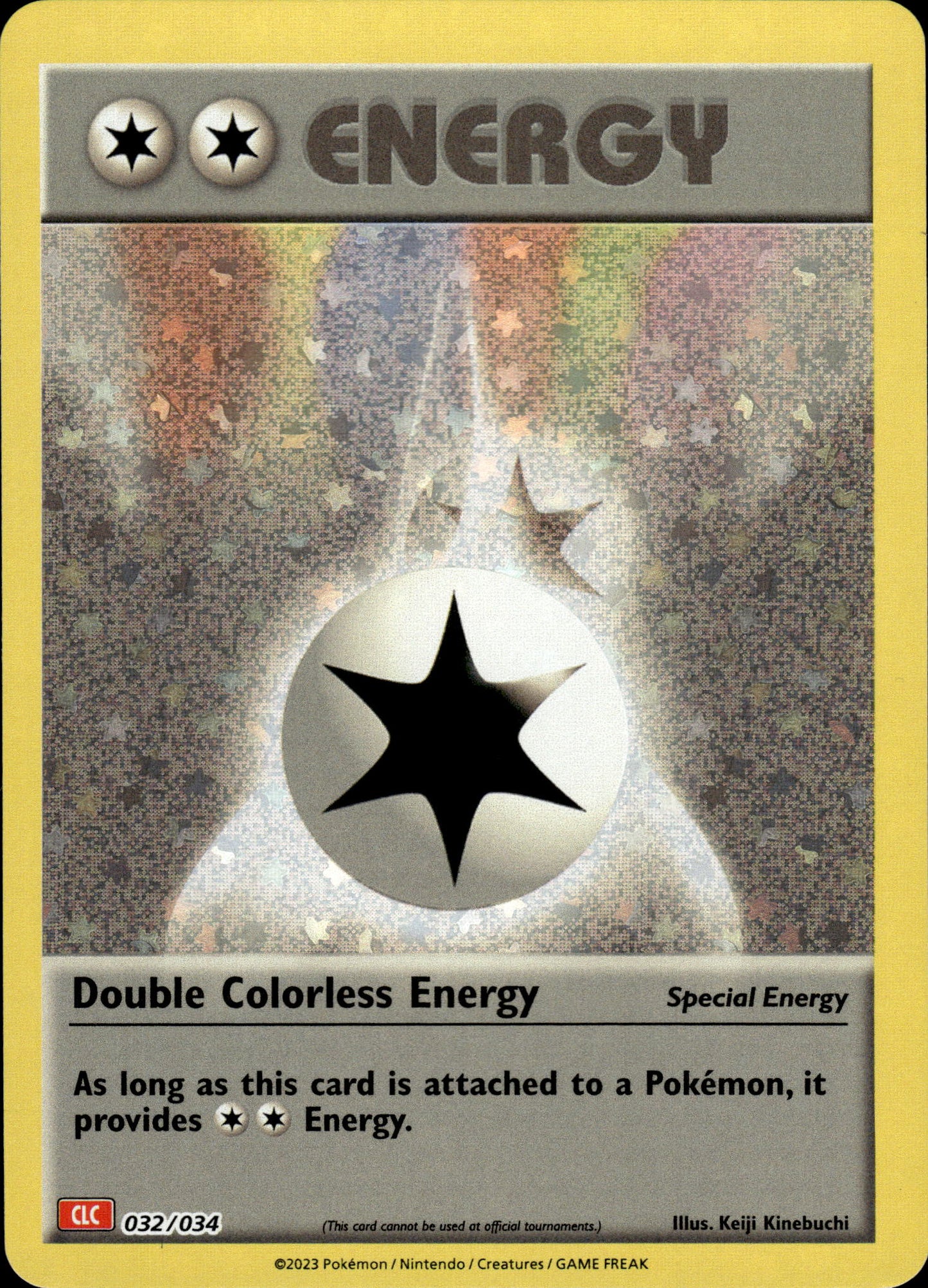 Double Colorless Energy - Classic Collection CLC 032/034 - Pokemon