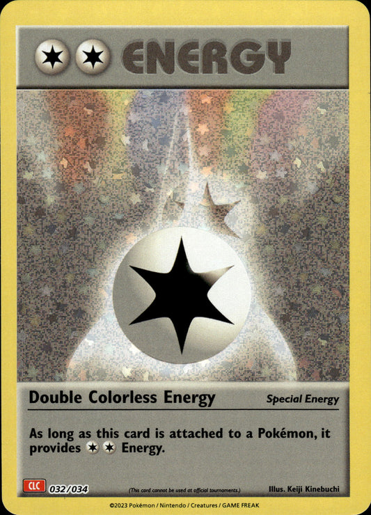 Double Colorless Energy - Classic Collection CLC 032/034 - Pokemon