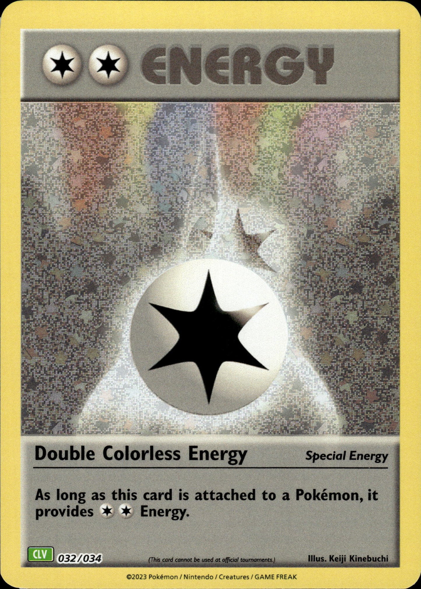 Double Colorless Energy - Classic Collection CLV 032/034 - Pokemon