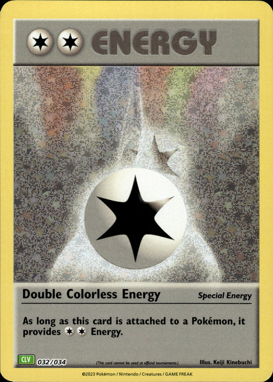Double Colorless Energy - Classic Collection CLV 032/034 - Pokemon