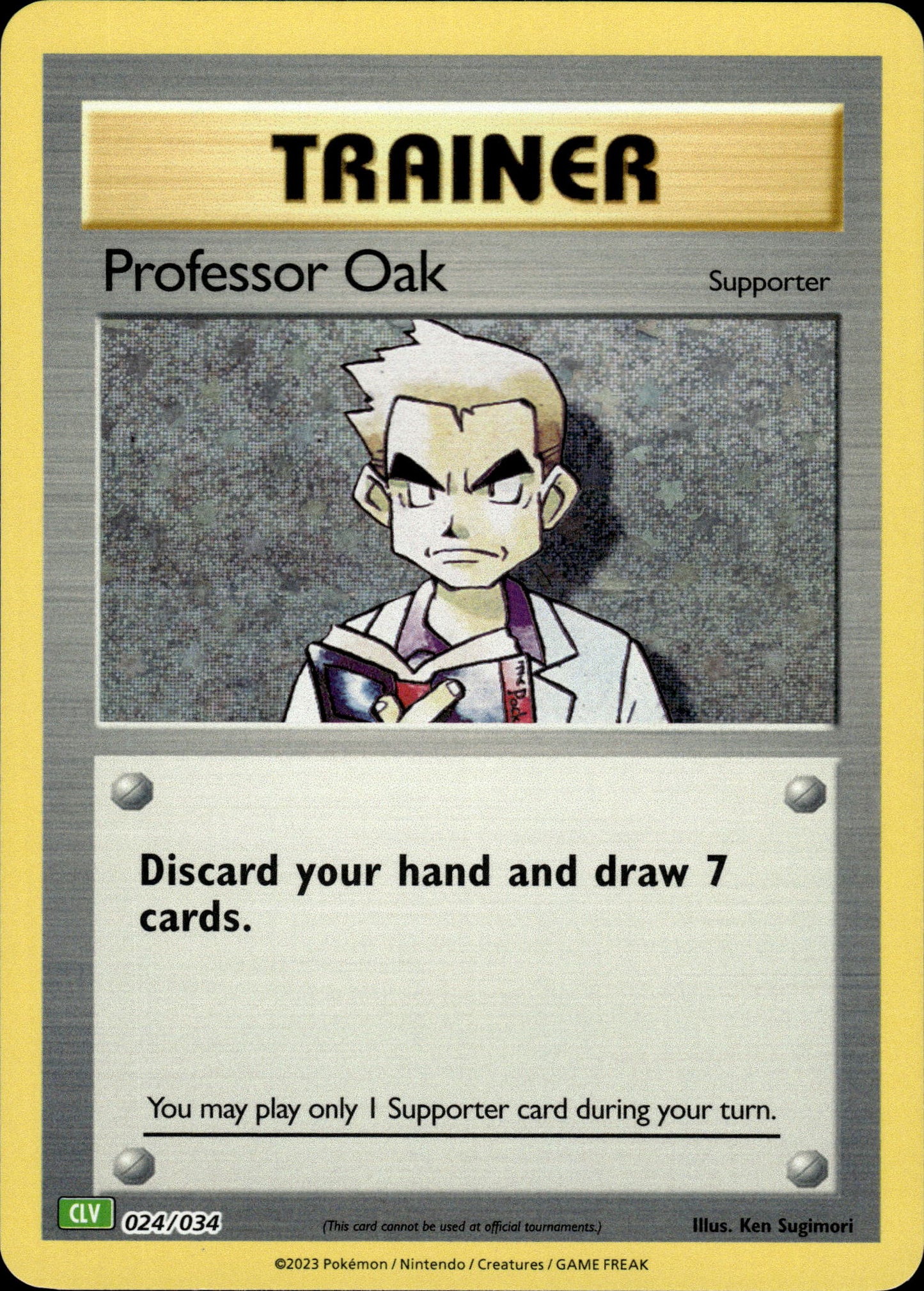 Professor Oak - Classic Collection CLV 024/034 - Pokemon