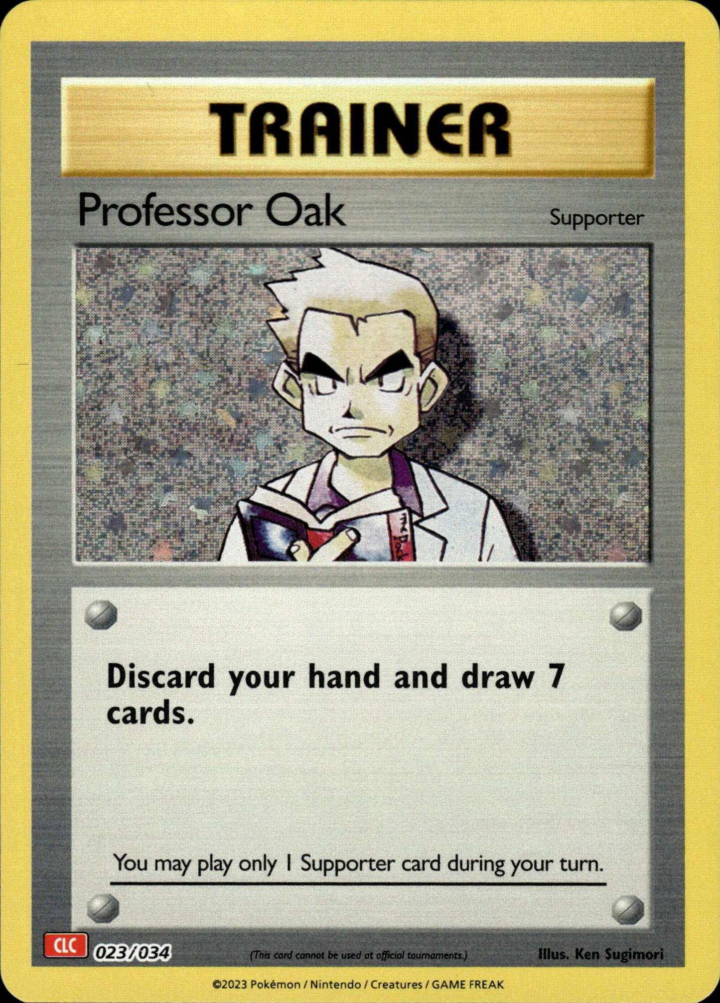 Professor Oak - Classic Collection CLC 023/034 - Pokemon