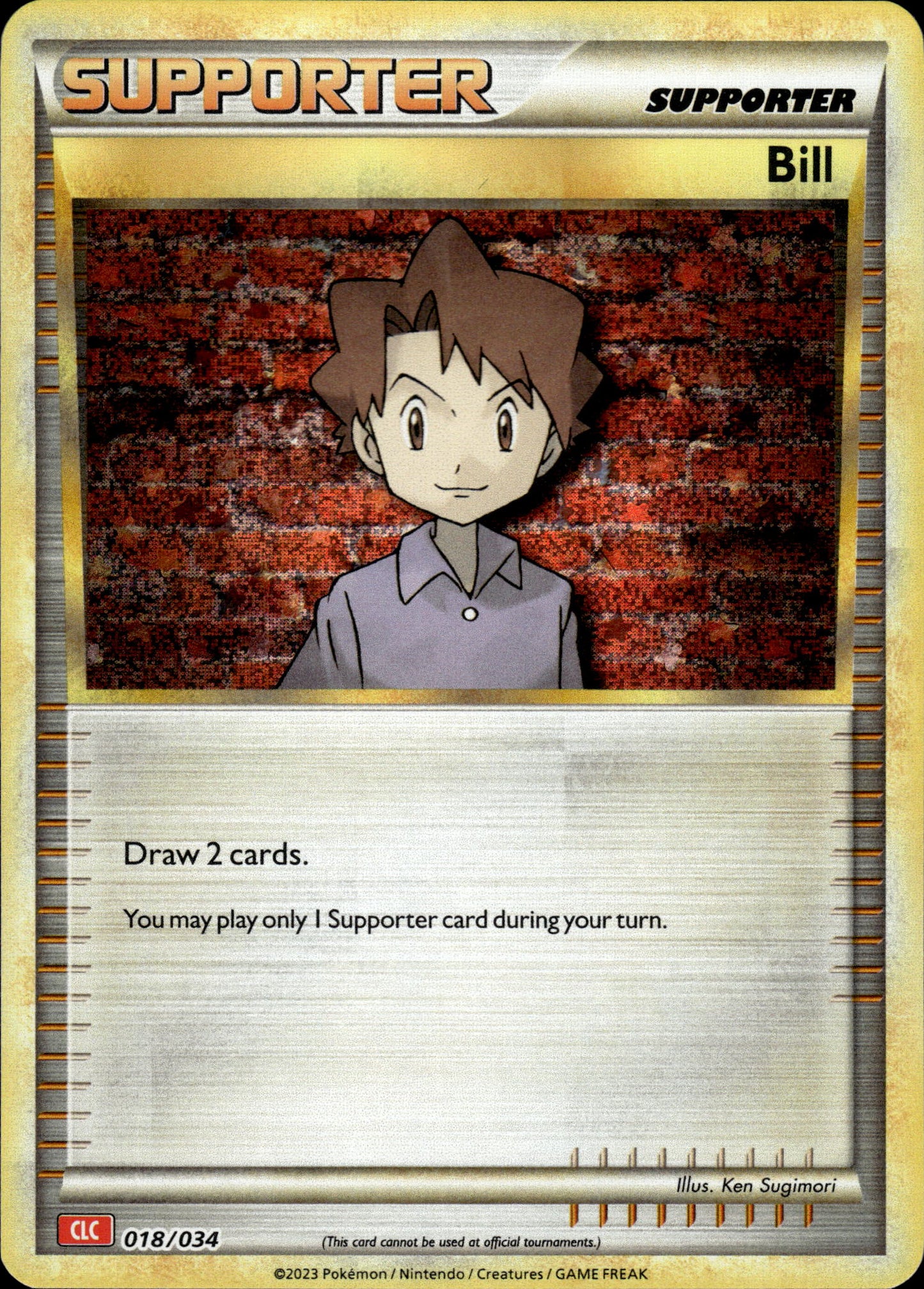 Bill - Classic Collection CLC 018/034 - Pokemon