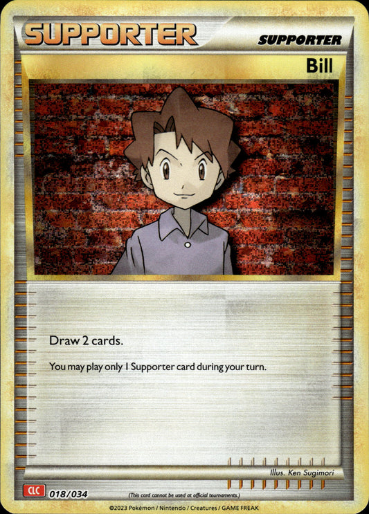 Bill - Classic Collection CLC 018/034 - Pokemon
