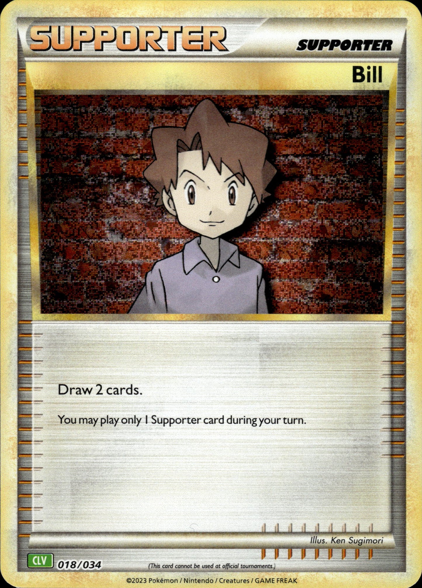 Bill - Classic Collection CLV 018/034 - Pokemon