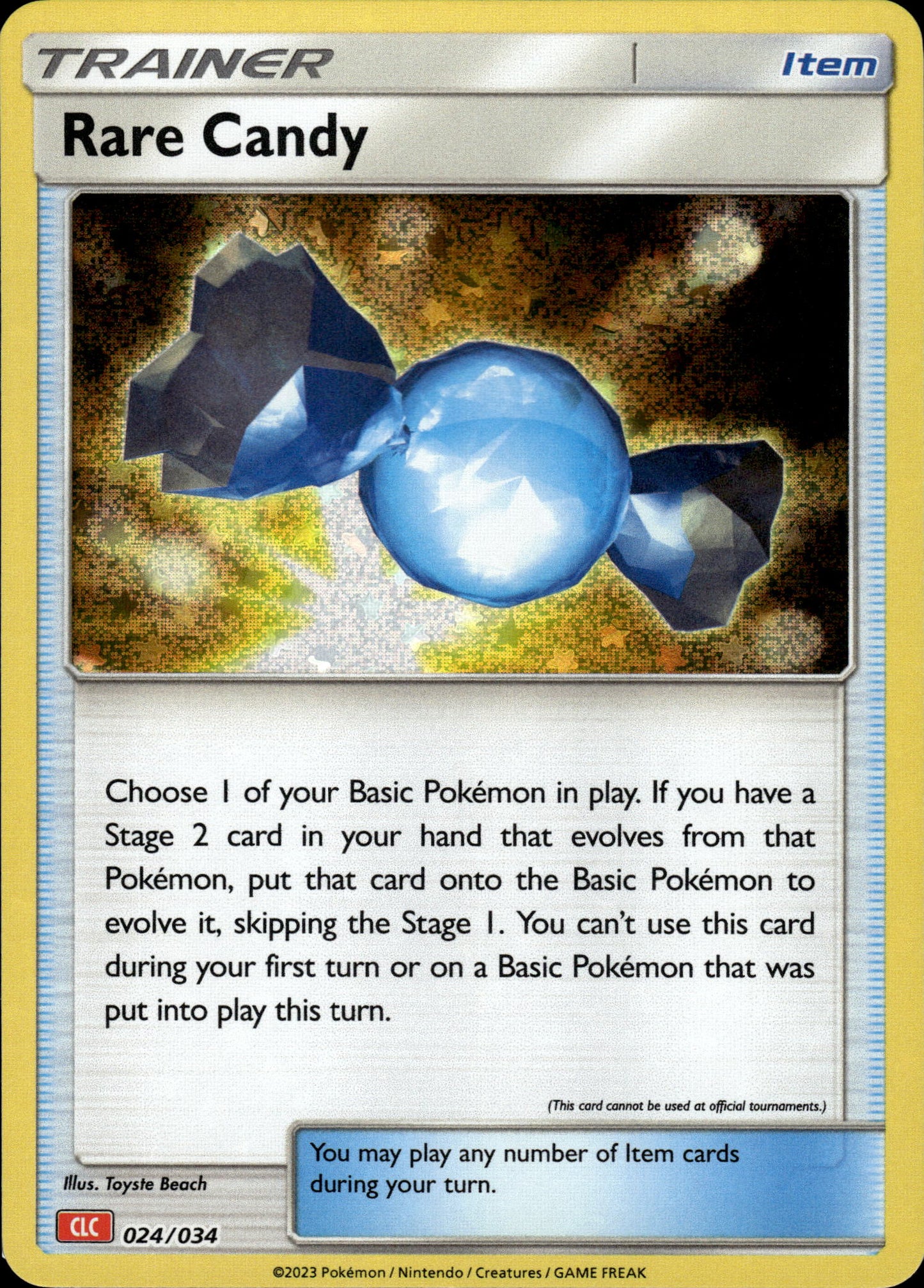 Rare Candy - Classic Collection CLC 024/034 - Pokemon