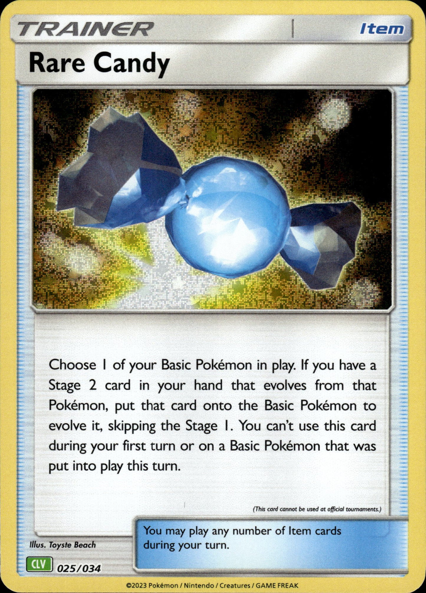 Rare Candy - Classic Collection CLV 025/034 - Pokemon