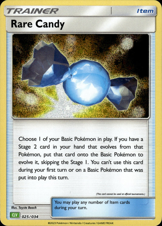 Rare Candy - Classic Collection CLV 025/034 - Pokemon