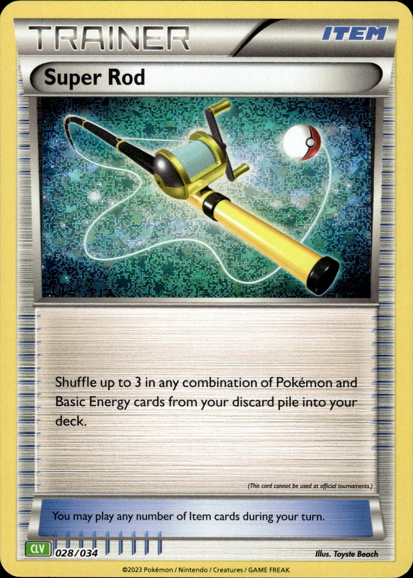 Super Rod - Classic Collection CLV 028/034 - Pokemon