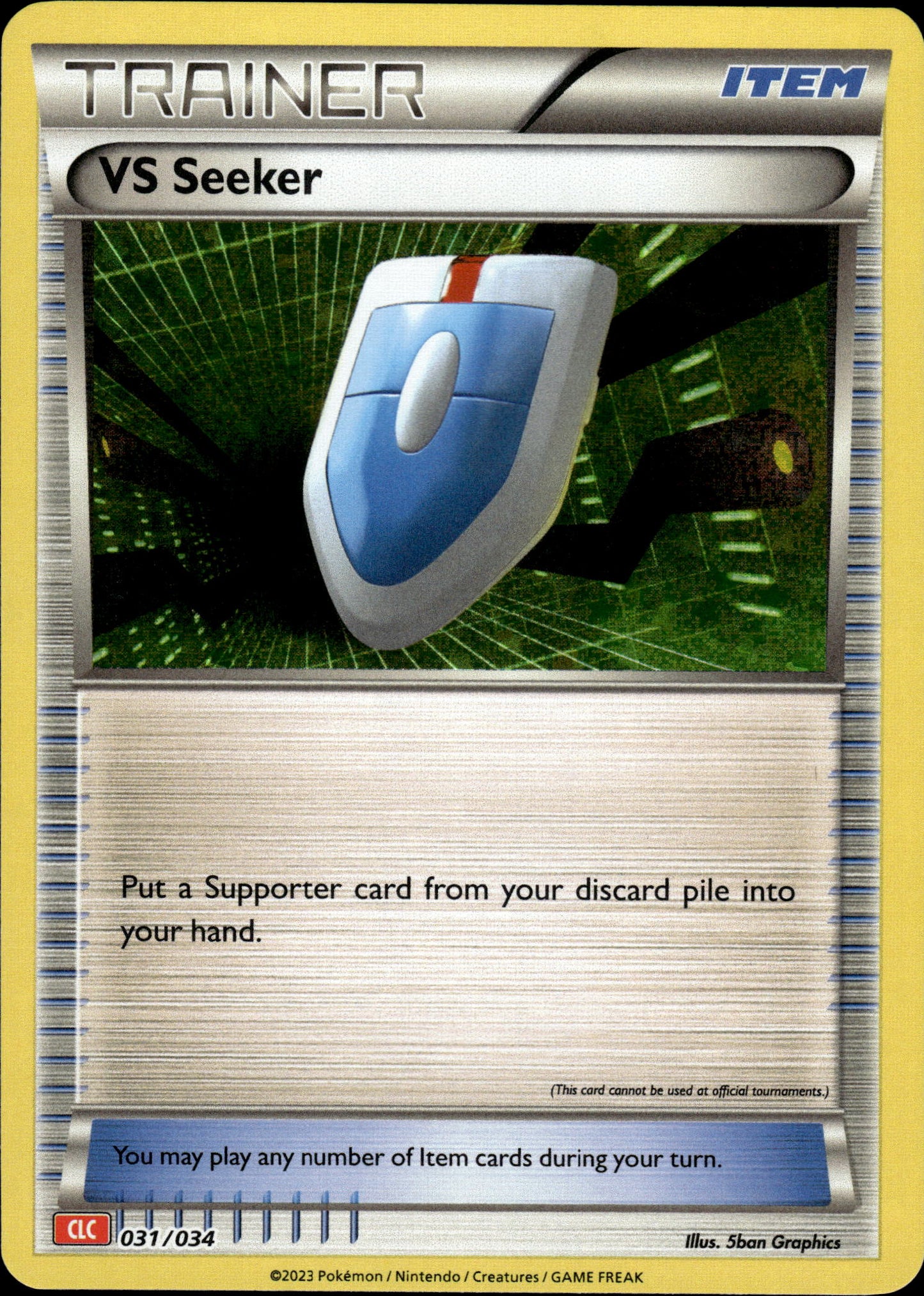 VS Seeker - Classic Collection CLC 031/034 - Pokemon