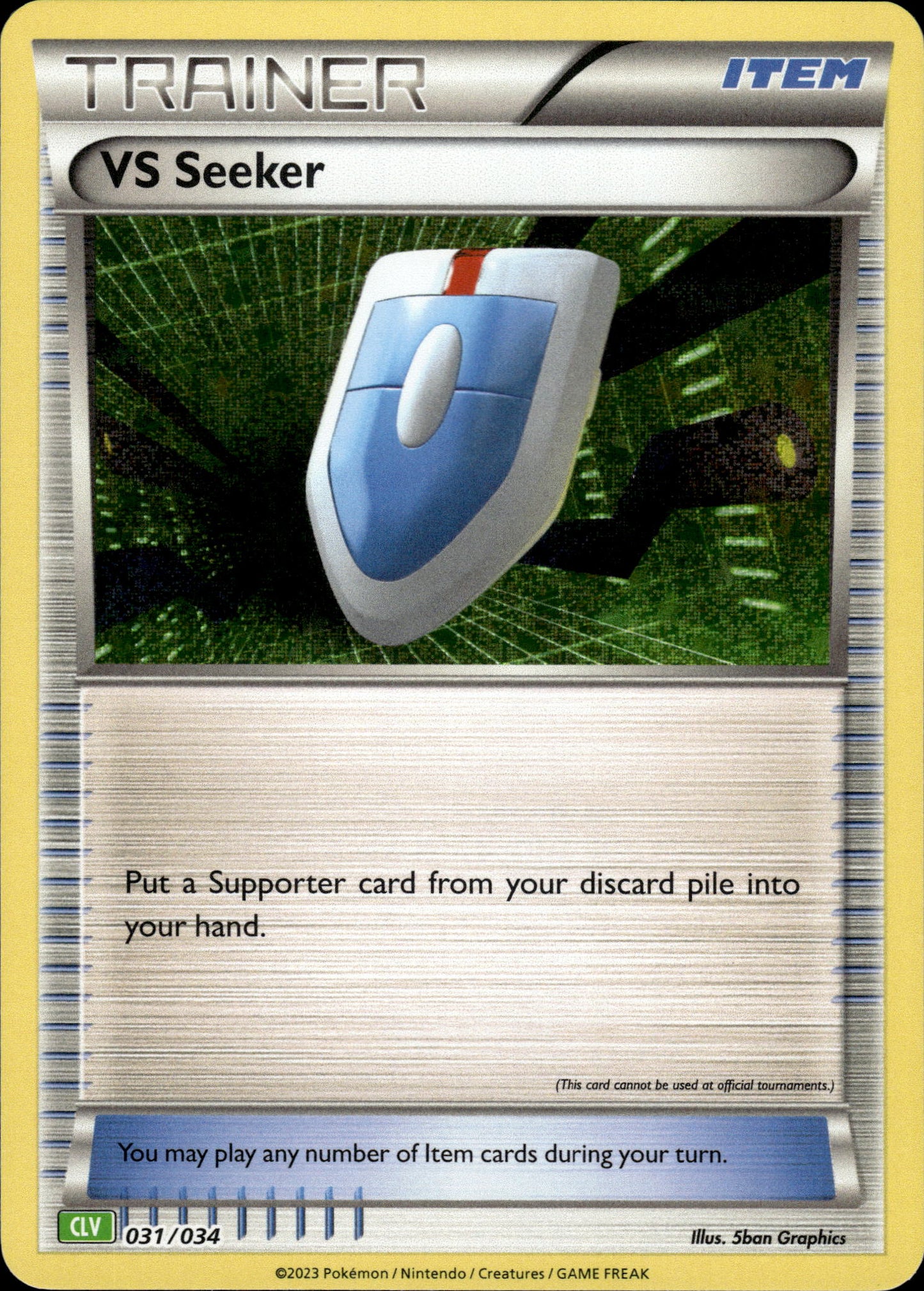 VS Seeker - Classic Collection CLV 031/034 - Pokemon