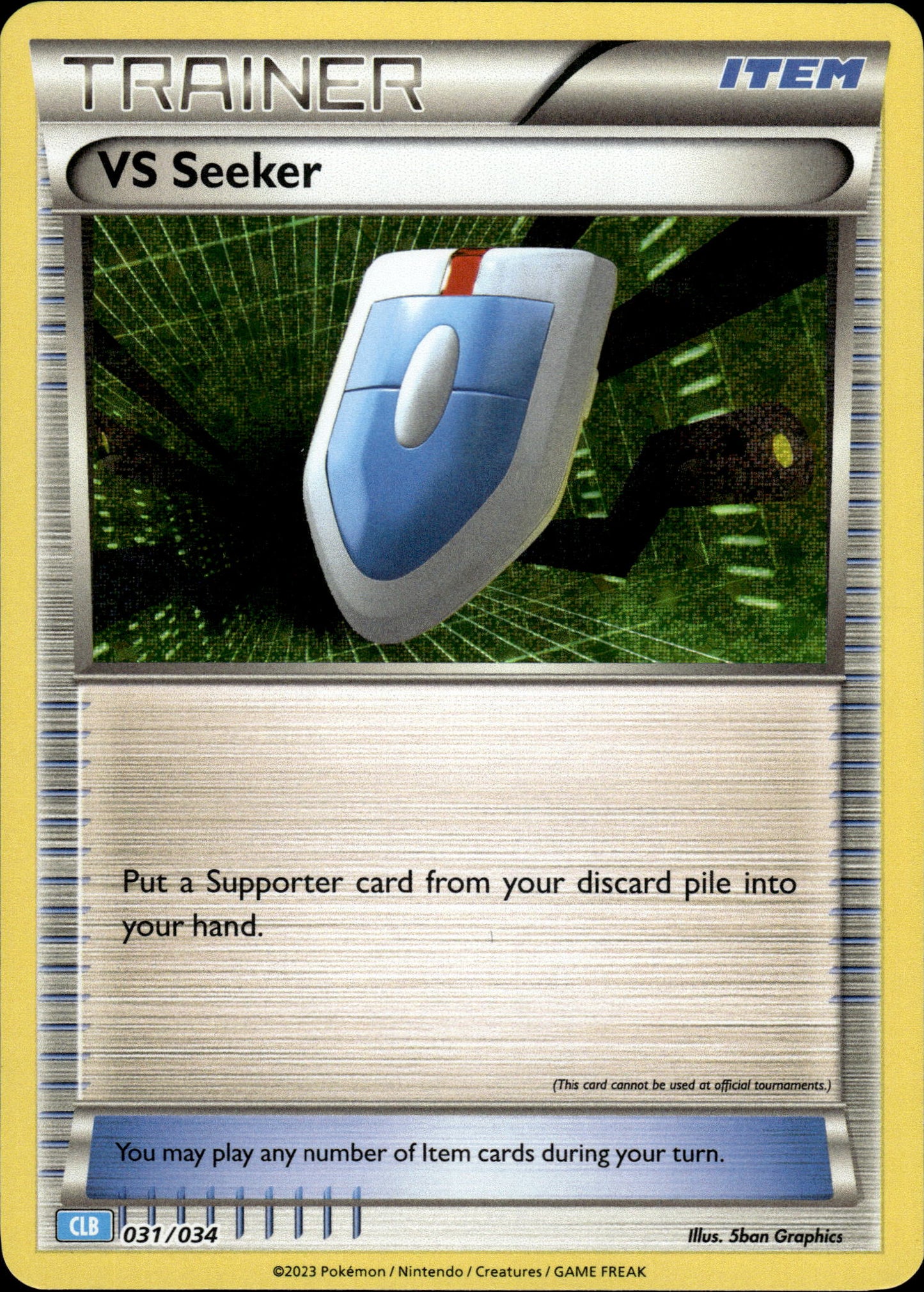 VS Seeker - Classic Collection CLB 031/034 - Pokemon
