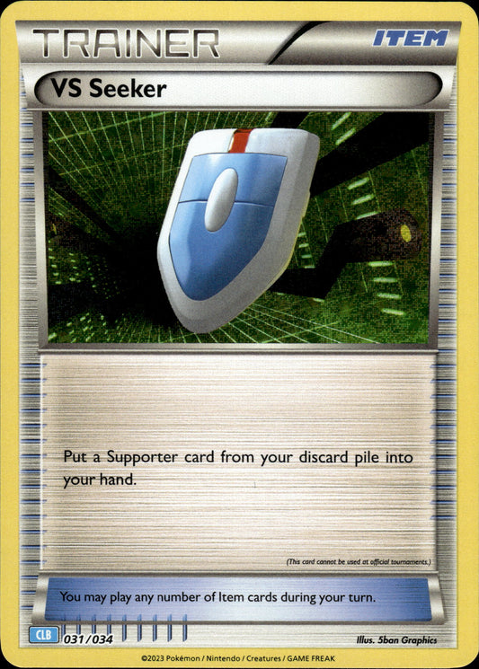 VS Seeker - Classic Collection CLB 031/034 - Pokemon