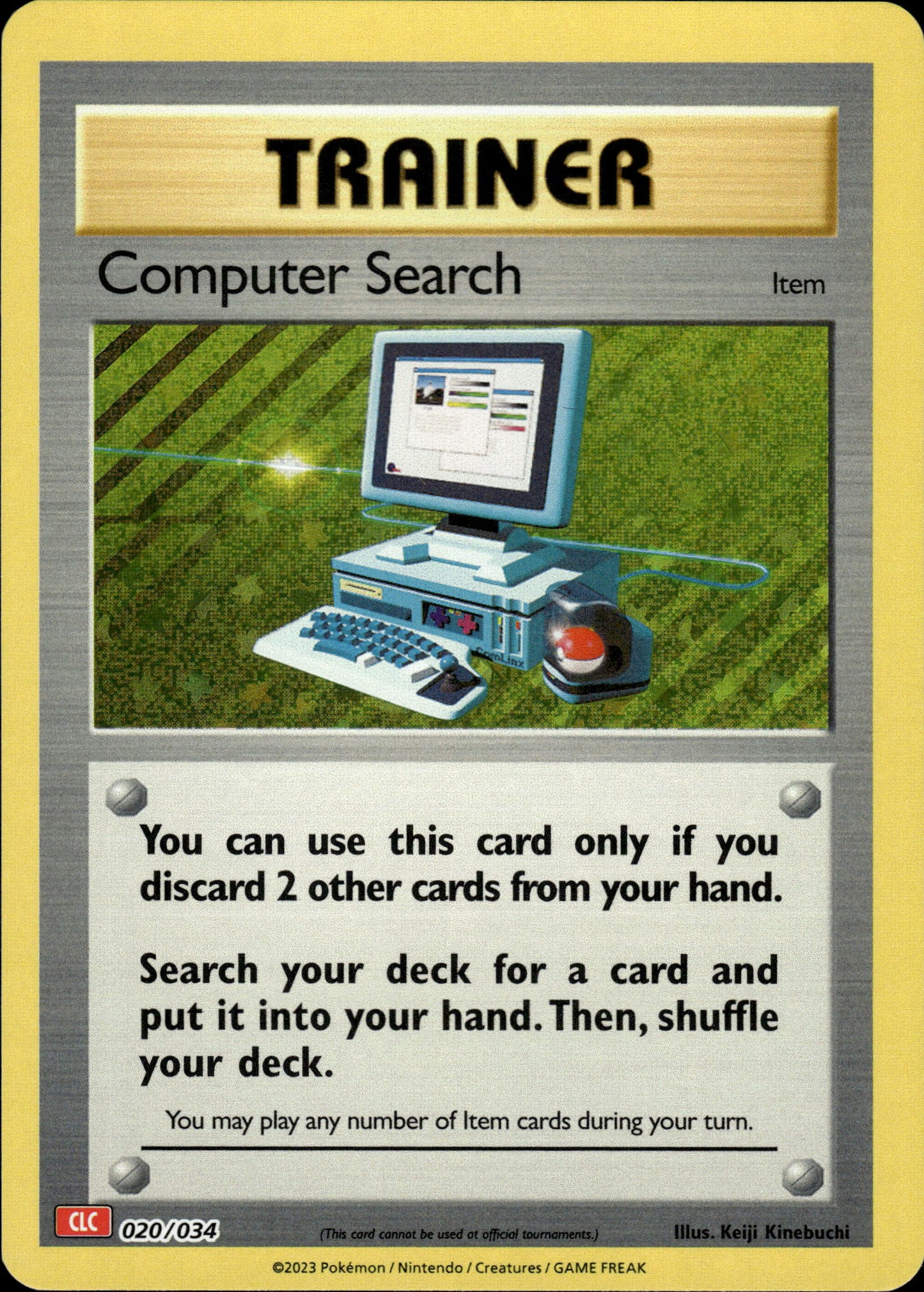 Computer Search - Classic Collection CLC 020/034 - Pokemon