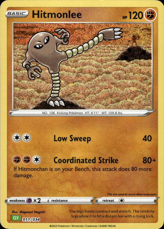 Hitmonlee - Classic Collection CLV 011/034 - Pokemon