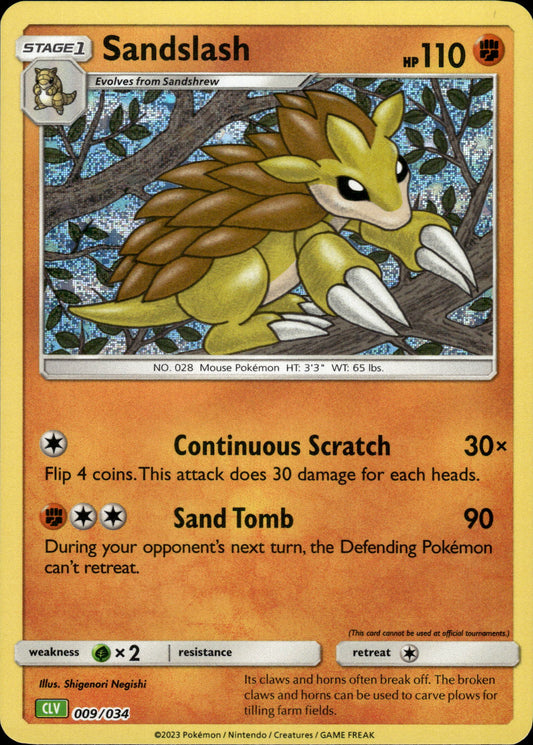 Sandslash - Classic Collection CLV 009/034 - Pokemon