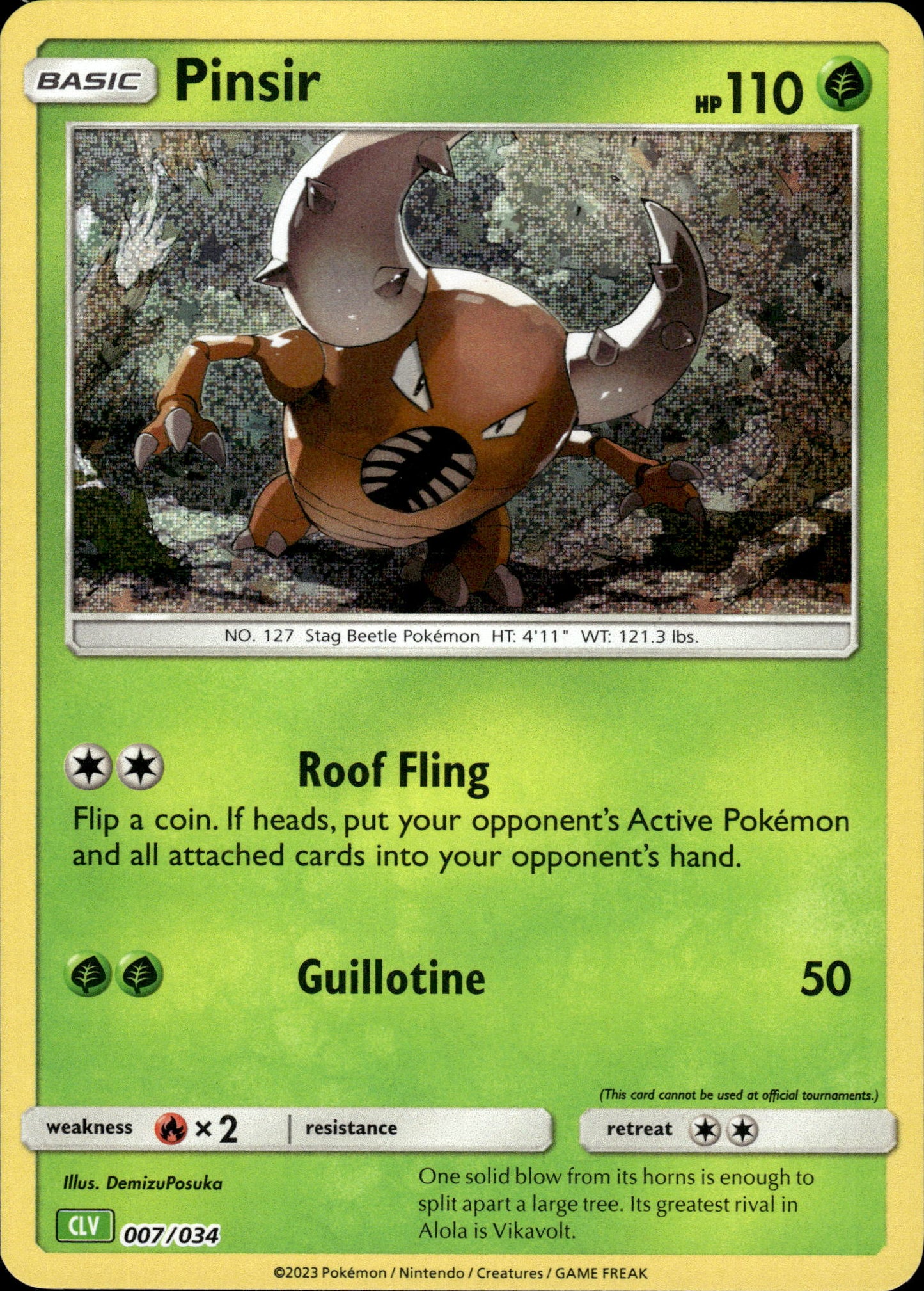 Pinsir - Classic Collection CLV 007/034 - Pokemon