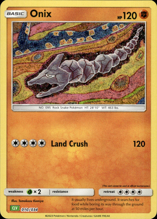Onix - Classic Collection CLV 010/034 - Pokemon