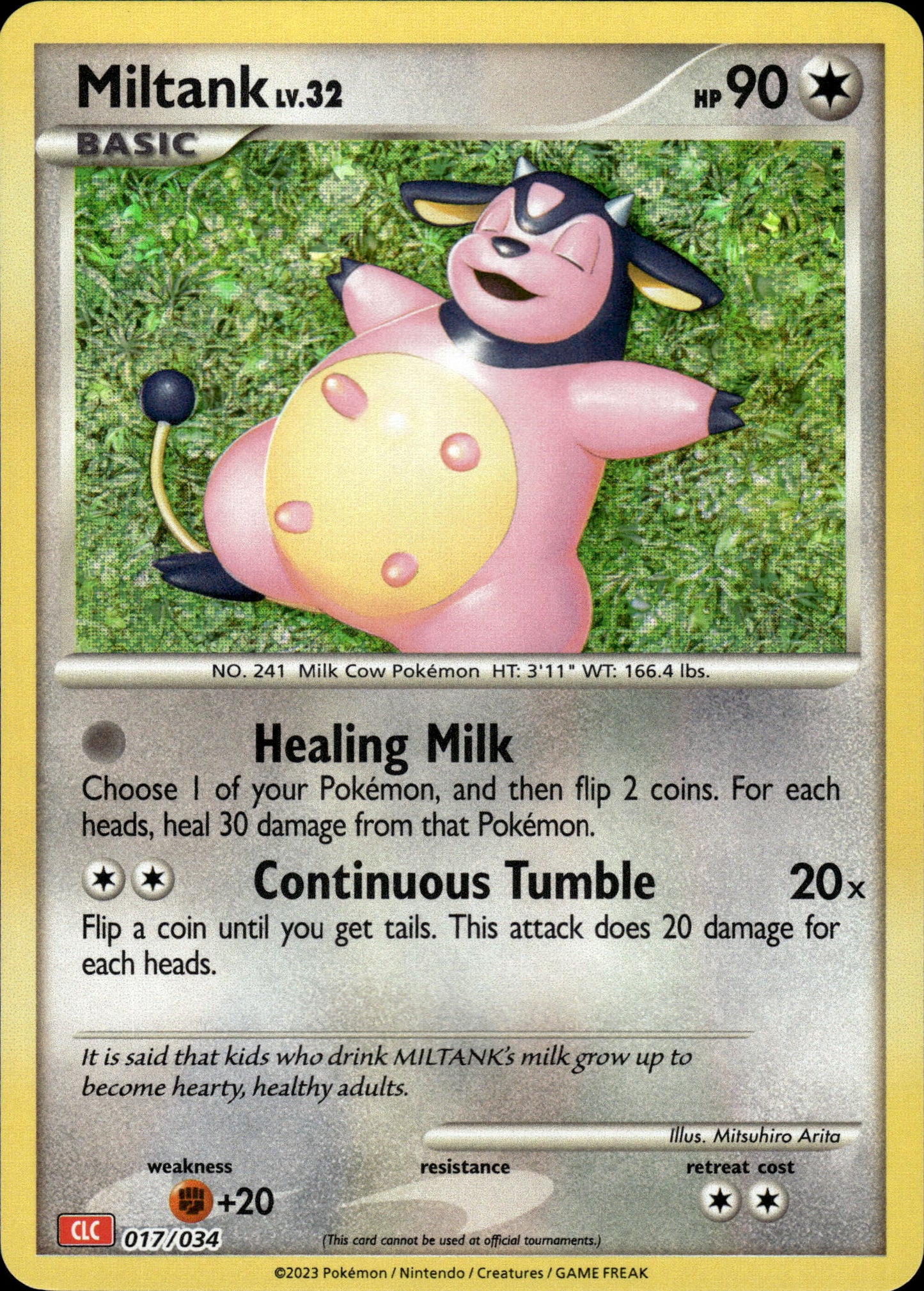 Miltank - Classic Collection CLC 017/034 - Pokemon