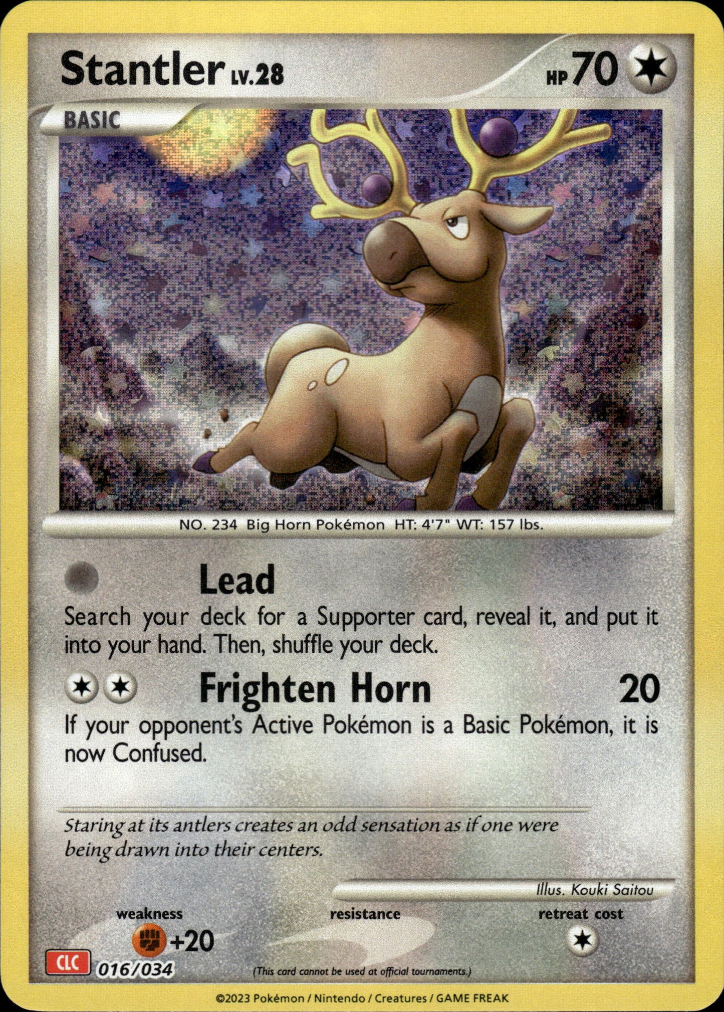Stantler - Classic Collection CLC 016/034 - Pokemon