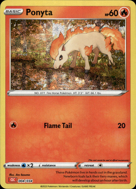 Ponyta - Classic Collection CLC 004/034 - Pokemon