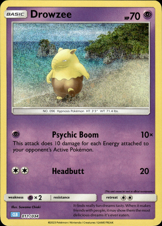 Drowzee - Classic Collection CLB 011/034 - Pokemon