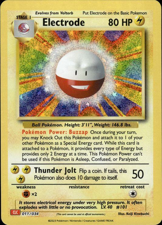 Electrode - Classic Collection CLC 011/034 - Pokemon