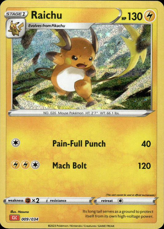 Raichu - Classic Collection CLC 009/034 - Pokemon