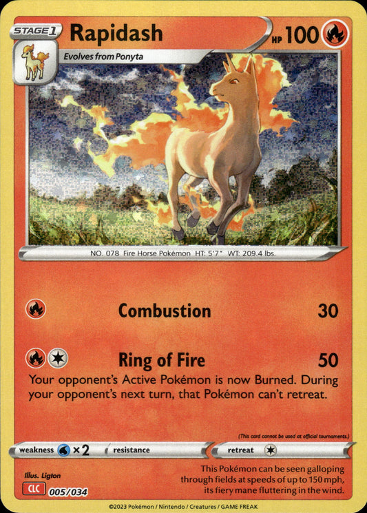 Rapidash - Classic Collection CLC 005/034 - Pokemon