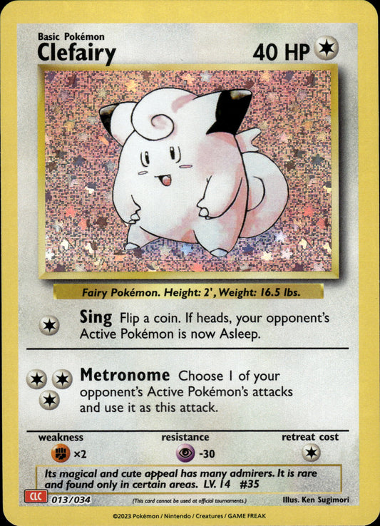 Clefairy - Classic Collection CLC 013/034 - Pokemon
