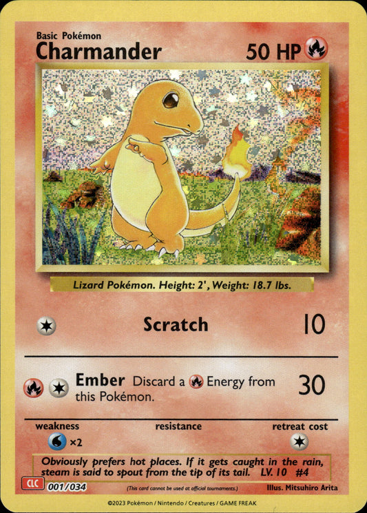 Charmander - Classic Collection CLC 001/034 - Pokemon