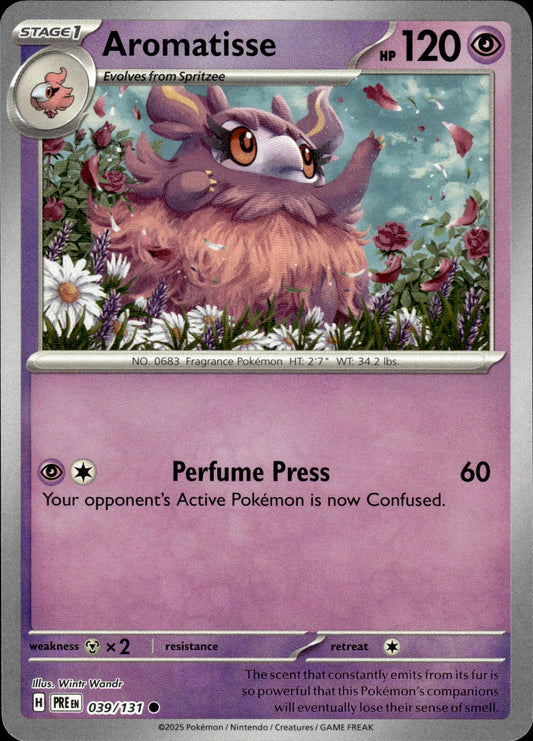 Aromatisse - Pokeball - Prismatic Evolutions 039/131 - Pokemon