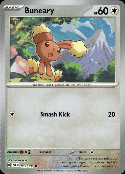 Buneary - Pokeball - Prismatic Evolutions 083/131 - Pokemon