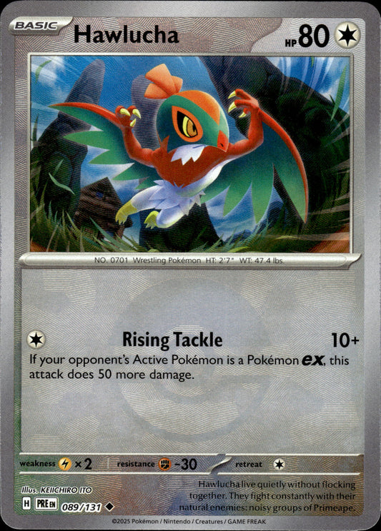 Hawlucha - Pokeball - Prismatic Evolutions 089/131 - Pokemon