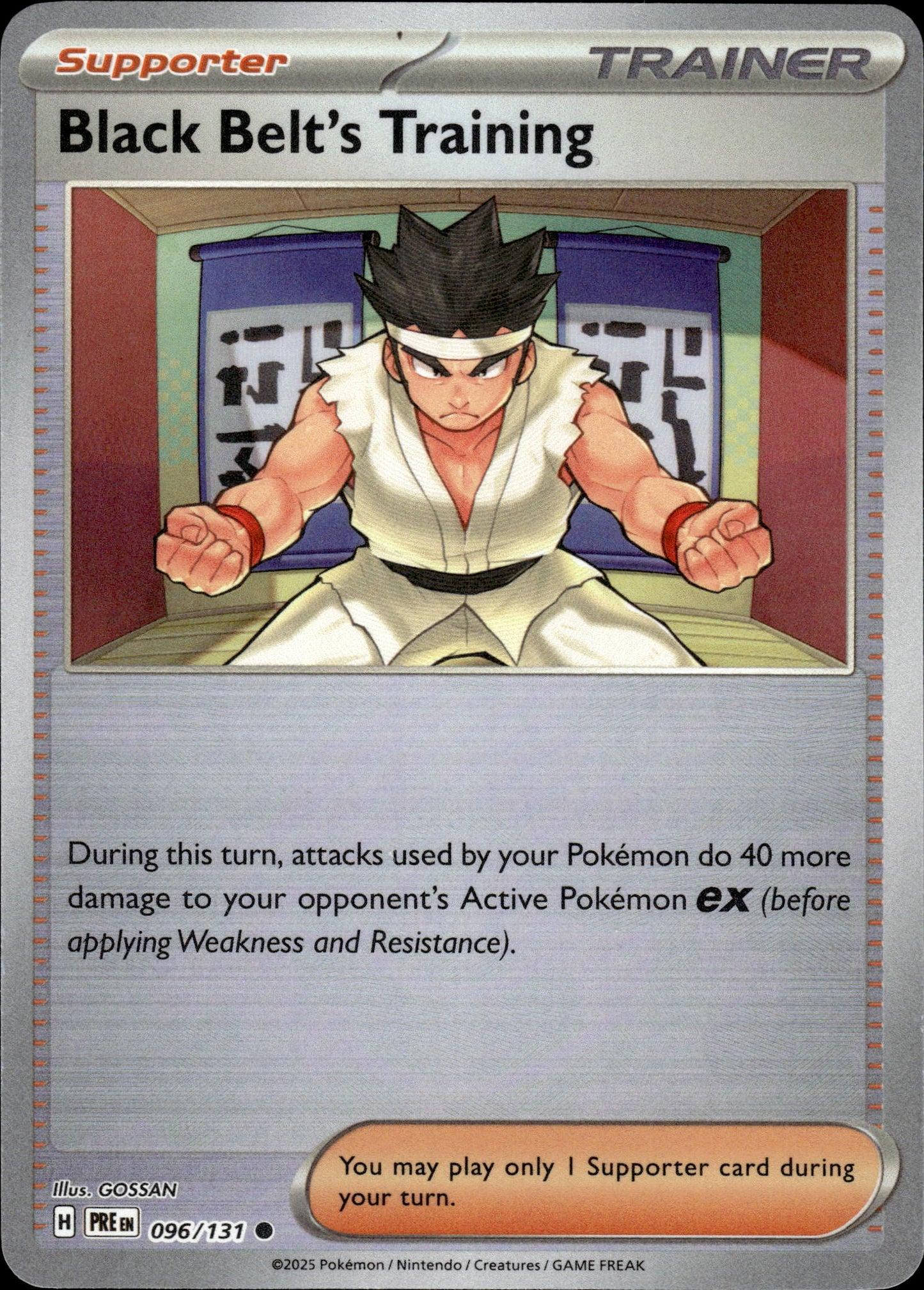Black Belt's Training - Pokeball - Prismatic Evolutions 096/131 - Pokemon