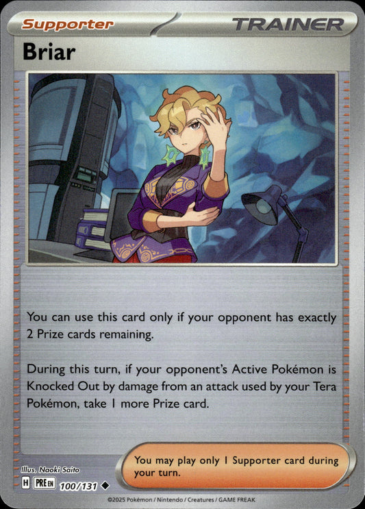 Briar - Pokeball - Prismatic Evolutions 100/131 - Pokemon
