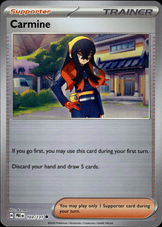 Carmine - Pokeball - Prismatic Evolutions 103/131 - Pokemon
