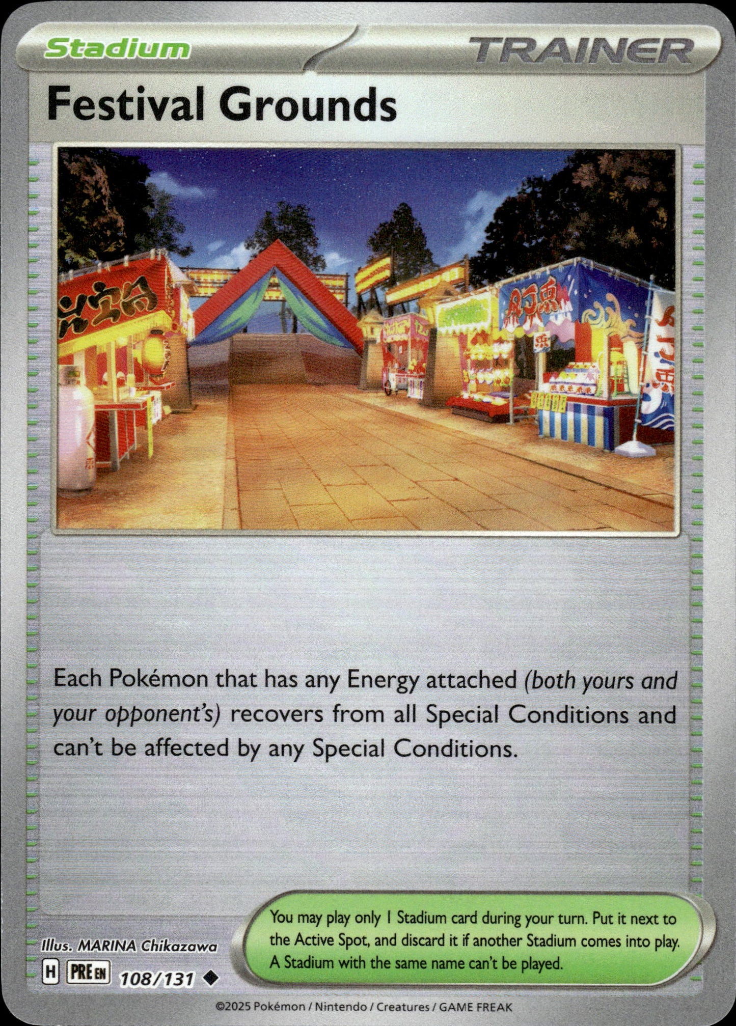 Festival Grounds - Pokeball - Prismatic Evolutions 108/131 - Pokemon