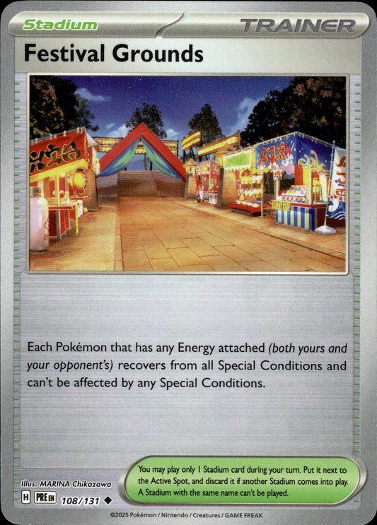 Festival Grounds - Pokeball - Prismatic Evolutions 108/131 - Pokemon