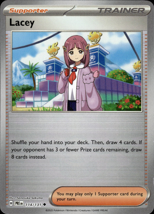 Lacey - Pokeball - Prismatic Evolutions 114/131 - Pokemon