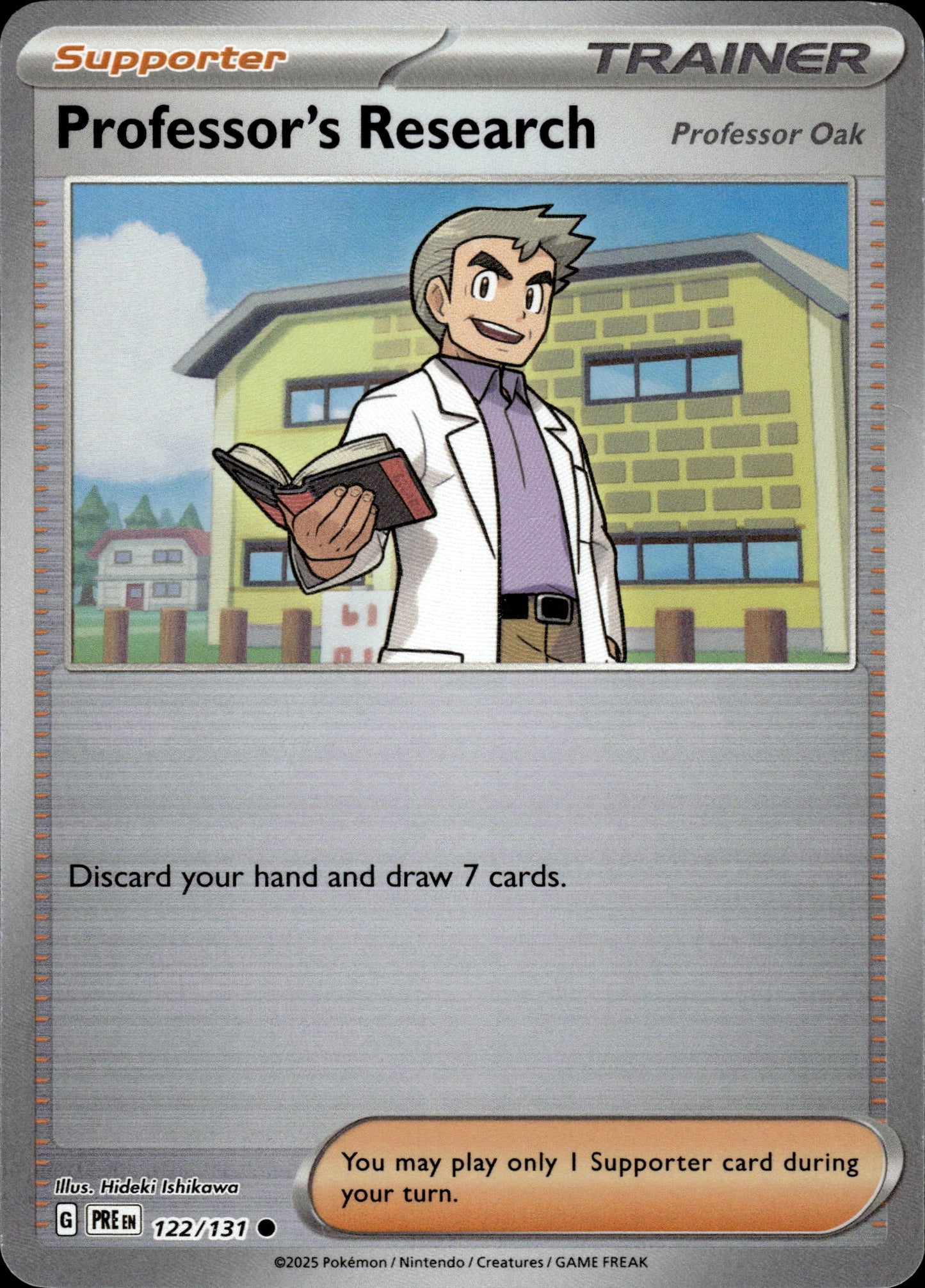 Professor's Research - Pokeball - Prismatic Evolutions 122/131 - Pokemon